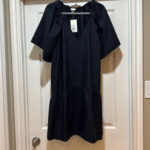 A New Day Black bell sleeve dress